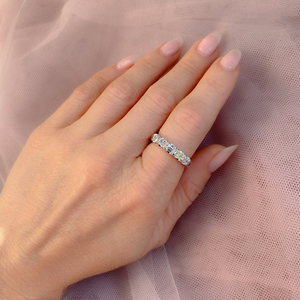 14K Gold Diamond Band Ring