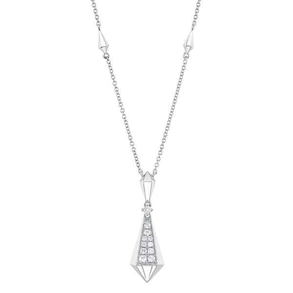 14K Gold Diamond Necklace