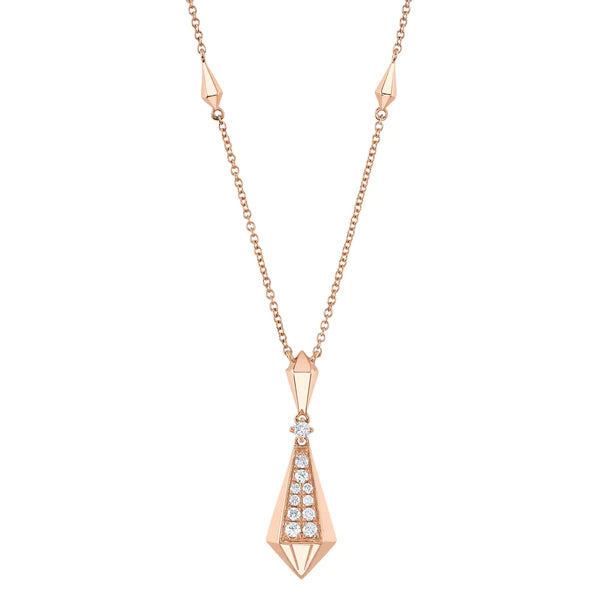 14K Gold Diamond Necklace