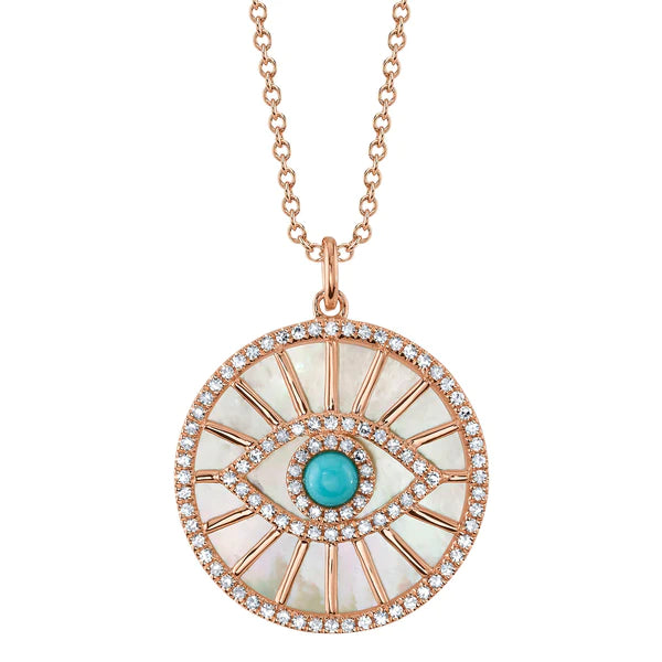 14K Gold Heart Necklace