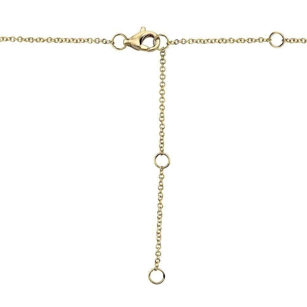 14K Gold Diamond Hamsa Necklace