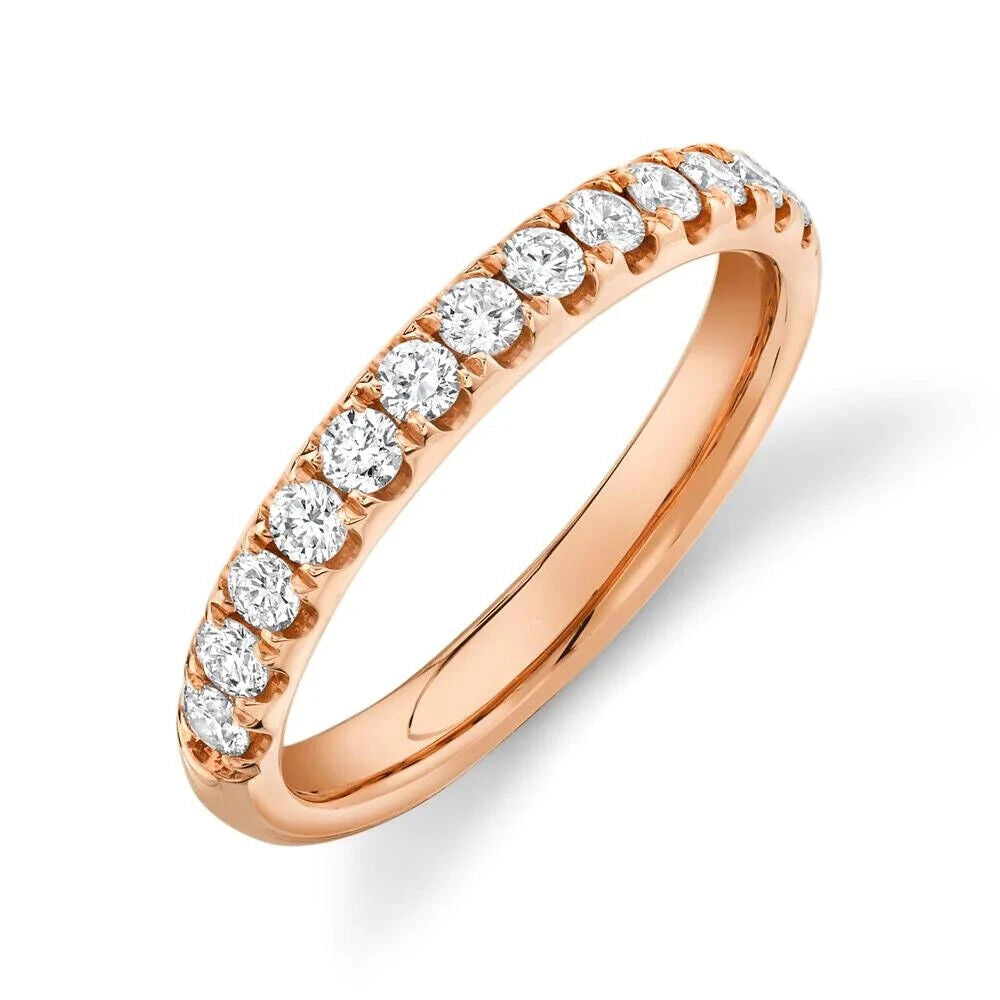 14K Gold Diamond Band