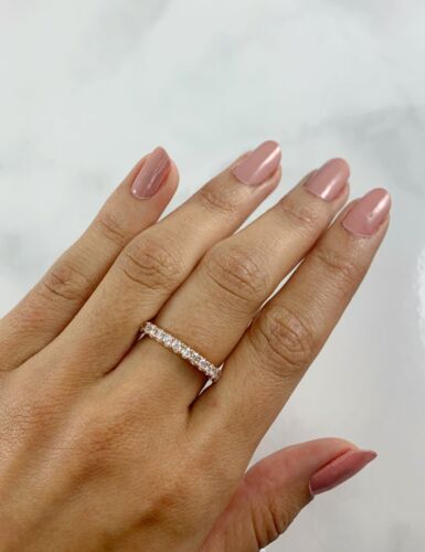 14K Gold 1.24 CT Diamond Eternity Ring