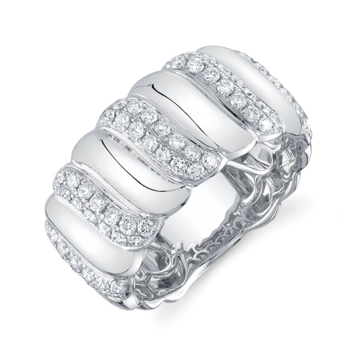 14K Gold 0.75 CT Diamond Cocktail Ring