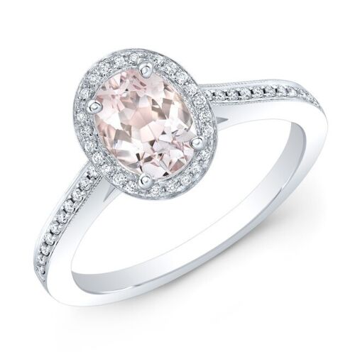 14K White Gold 1.57 CT Diamond Solitaire Ring