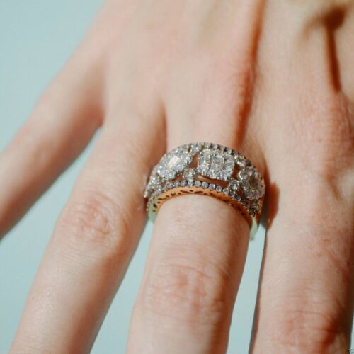 18K Rose Gold 1.65 CT Fancy Pink Diamond Ring