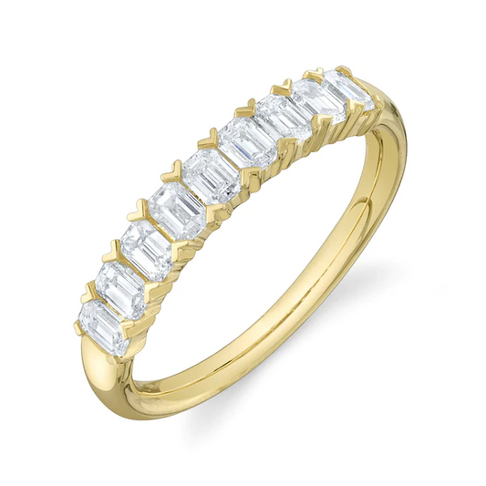 14K Gold Diamond Band Ring