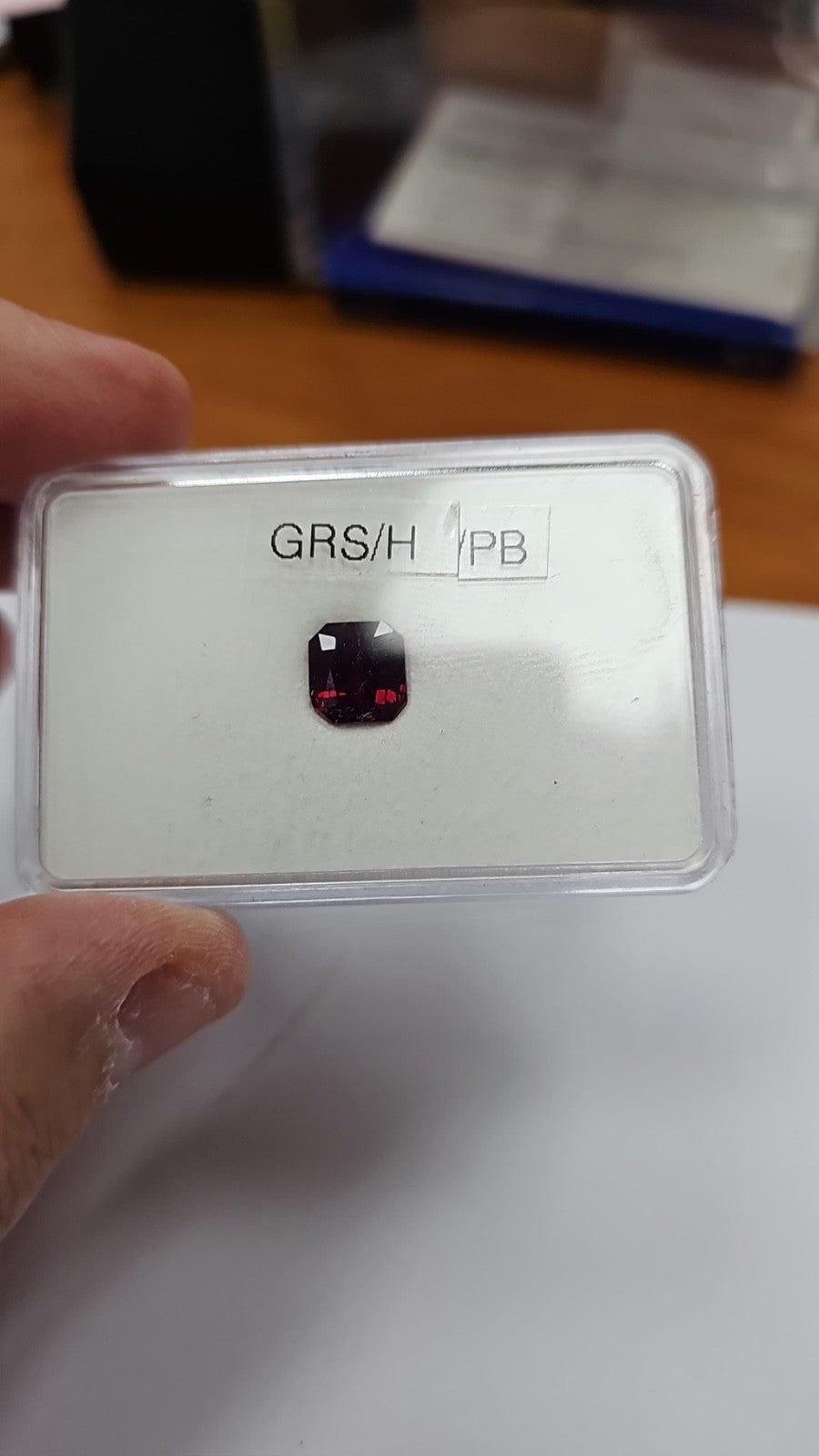 4.00 CT Pigeon Blood Ruby Emerald Cut Vivid Red Natural Mozambique GRS Certified1