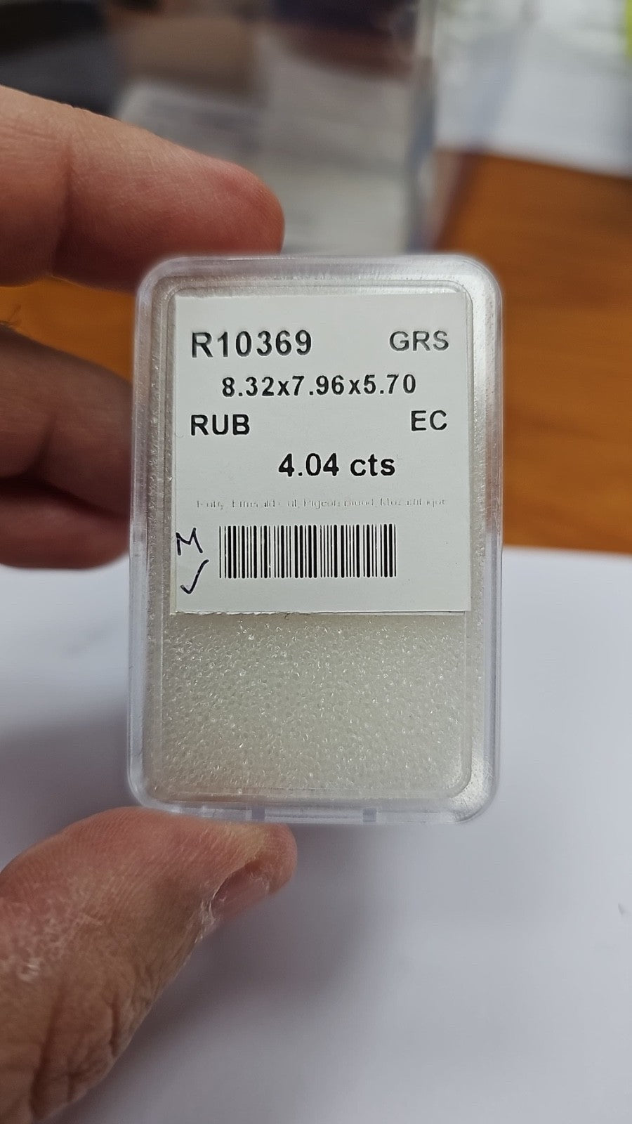 4.00 CT Pigeon Blood Ruby Emerald Cut Vivid Red Natural Mozambique GRS Certified3