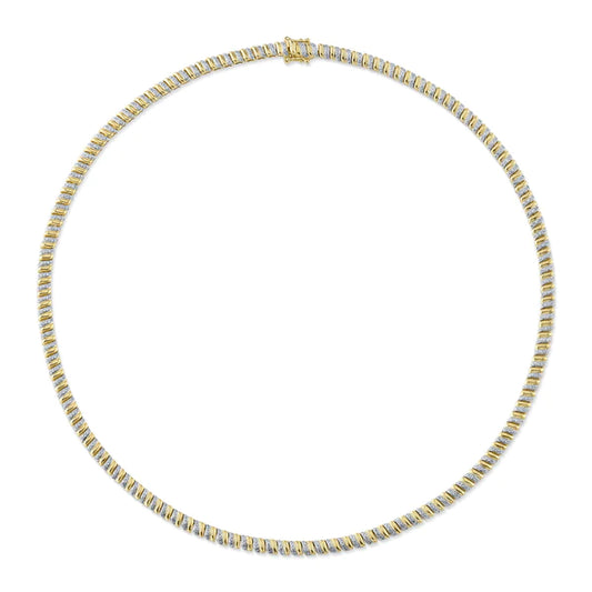 14K Gold Diamond Necklace
