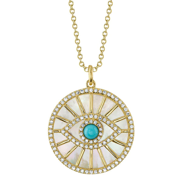 14K Gold Heart Necklace