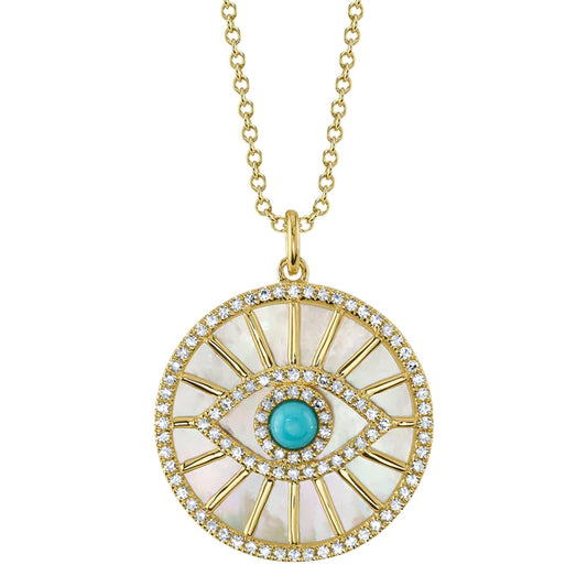 14K Gold Heart Necklace