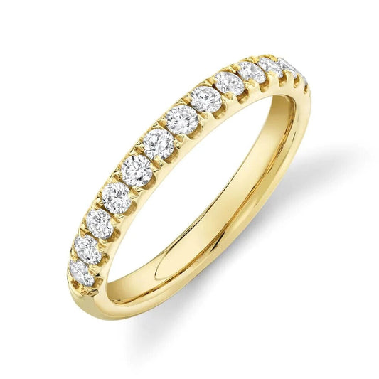 14K Gold Diamond Band