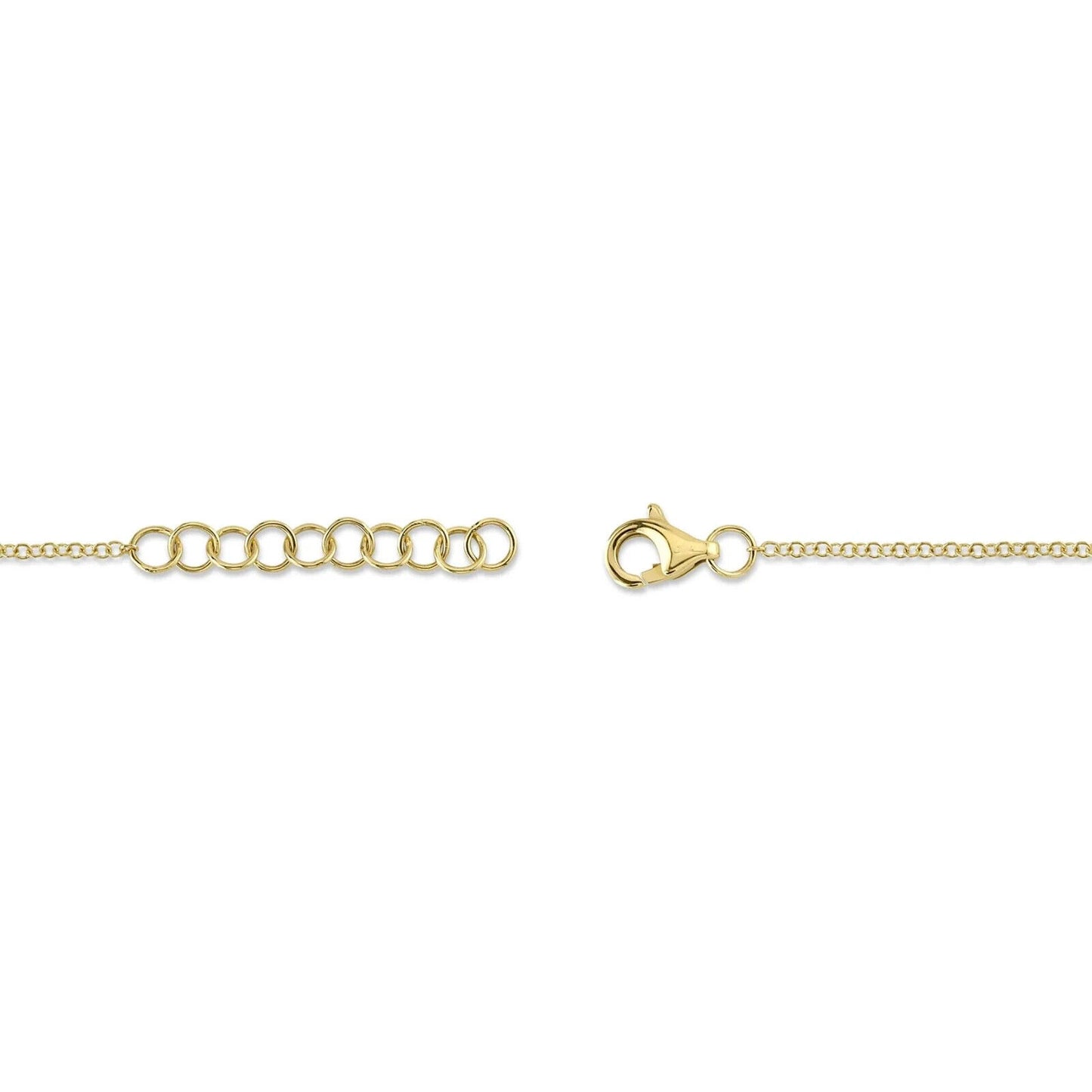 14K Gold Diamond Dragonfly Bracelet