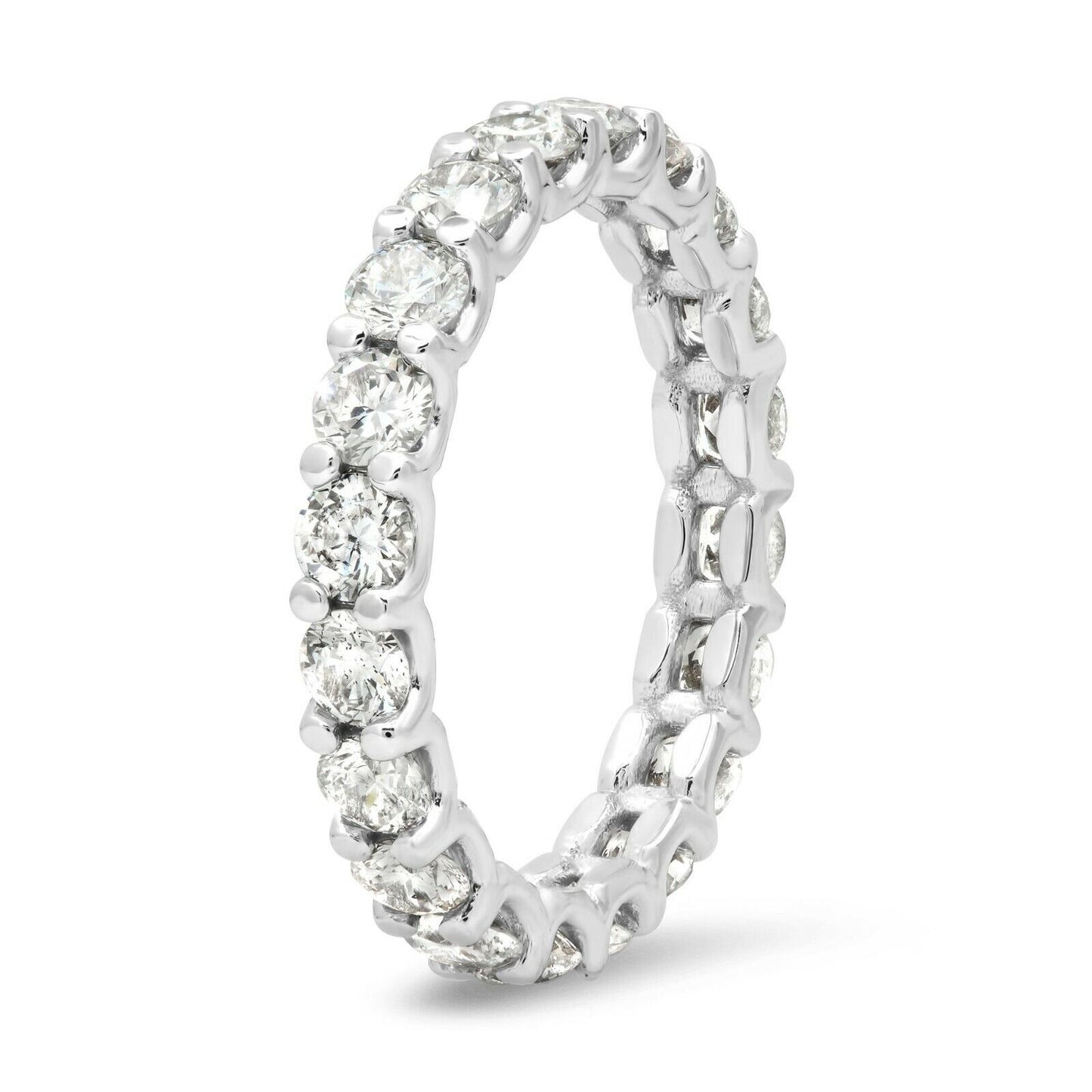 18K White Gold Diamond Eternity Ring