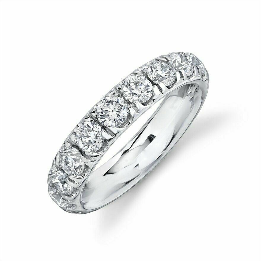 14K Gold 3.30CT Diamond Eternity Ring Engagement Anniversary Wedding Band