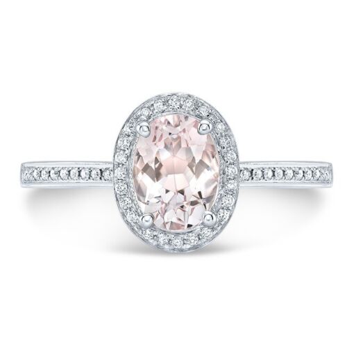 14K White Gold 1.57 CT Diamond Solitaire Ring