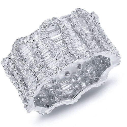 14K Gold 3.50 CT Diamond Eternity Cocktail Ring